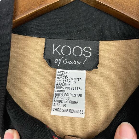 Koos of Course! | Vintage Black & Tan Suede Button Down Shirt Shacket - Picture 12 of 13